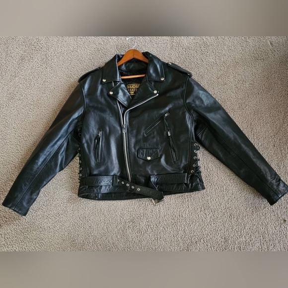 5X Hudson Leather Jacket fully lined